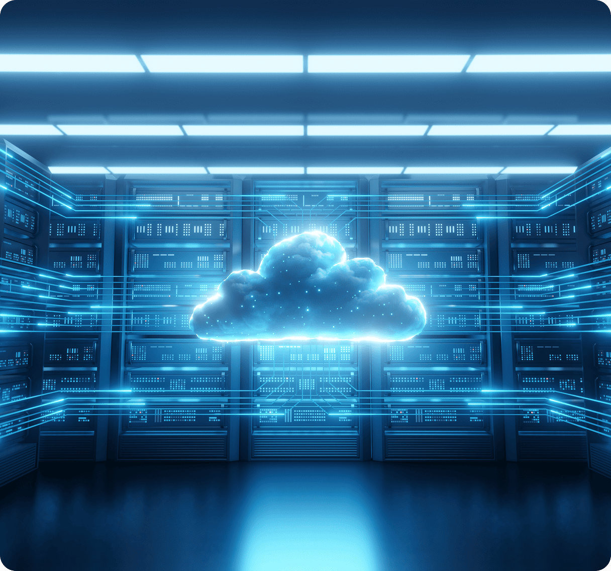 Digital cloud in data center